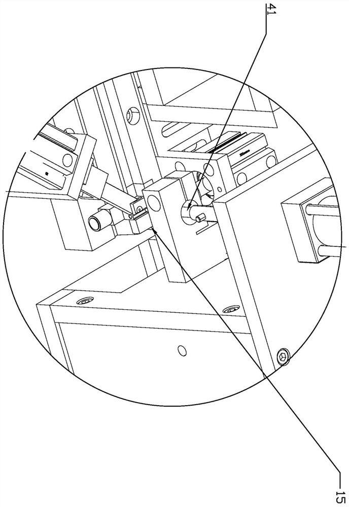 Automatic chamfering and shank riveting integrated equipment for nozzle and chamfering and shank riveting process