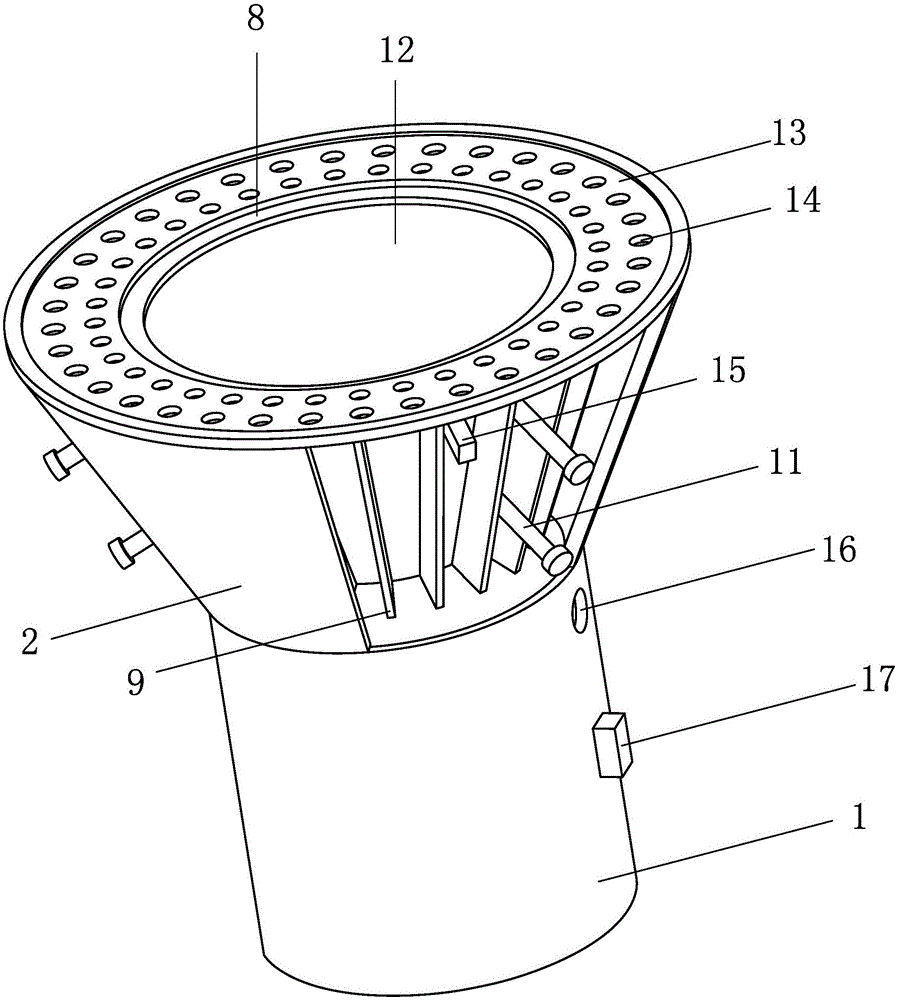 Heat-dissipating lamp holder of LED lamp