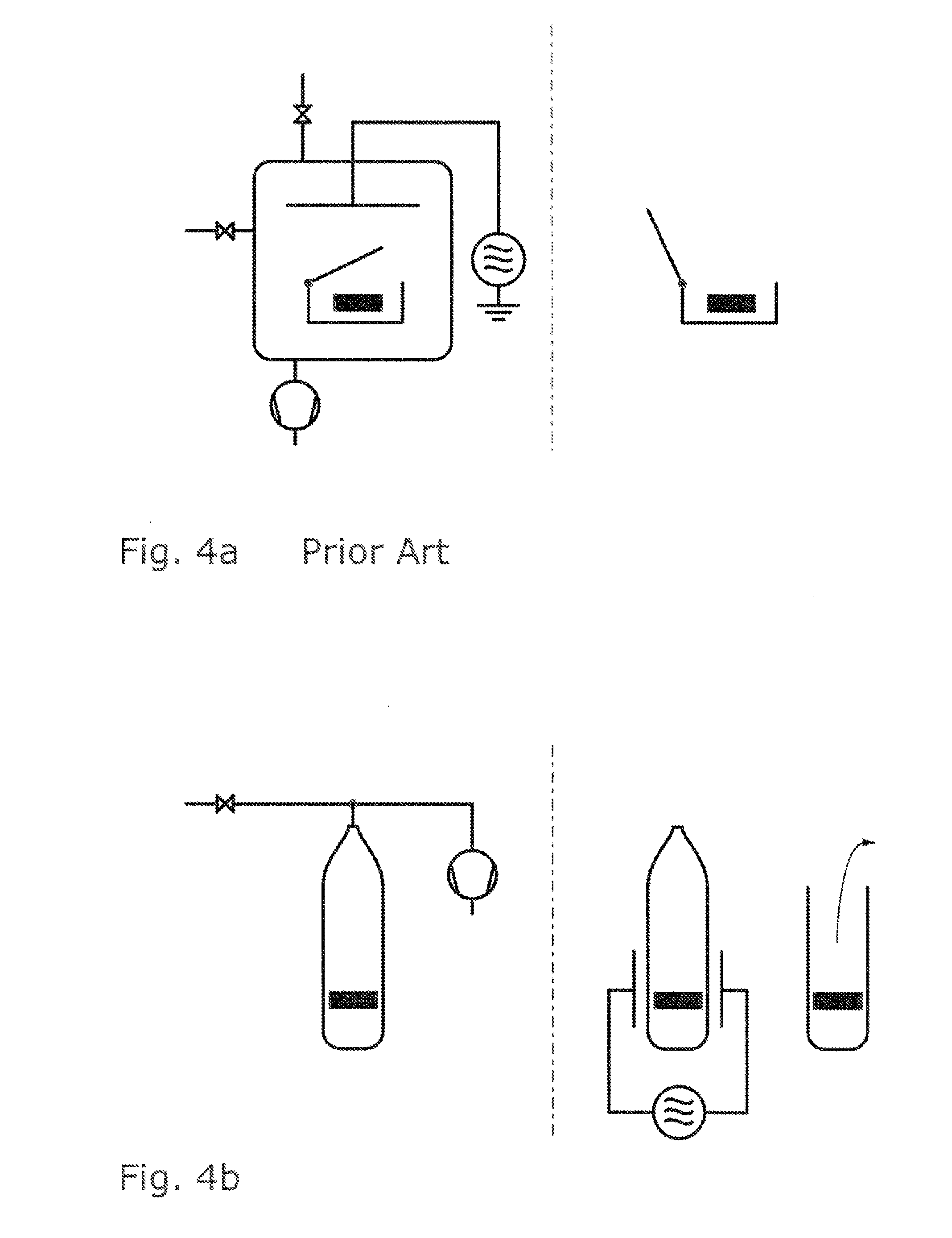 Plasma installation with a separately transportable vessel