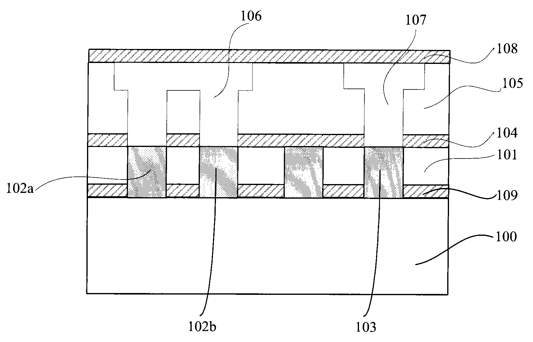 Production method of metal wiring structure