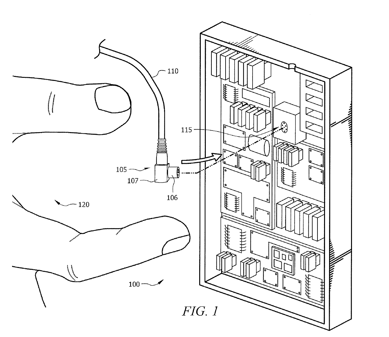 Insertion Tool for Right-Angled RF Connectors