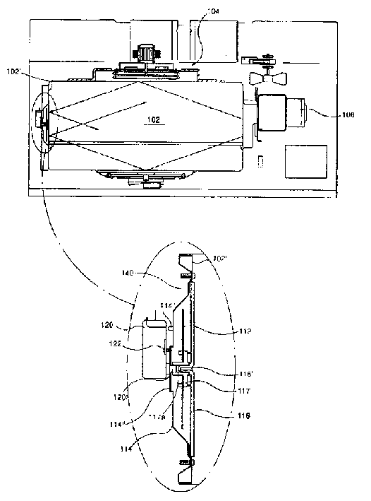 Stirring fan mounting structure for microwave oven