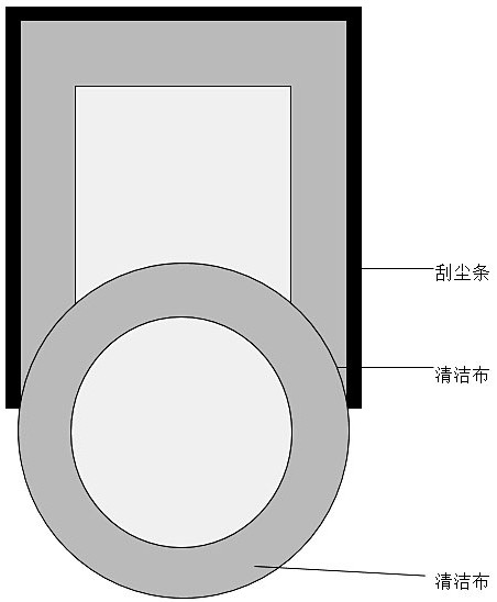 Control system of household glass cleaning robot