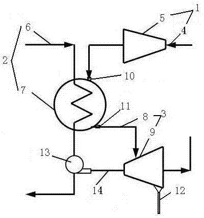 Heat exchange mechanism used for sea water desalination system