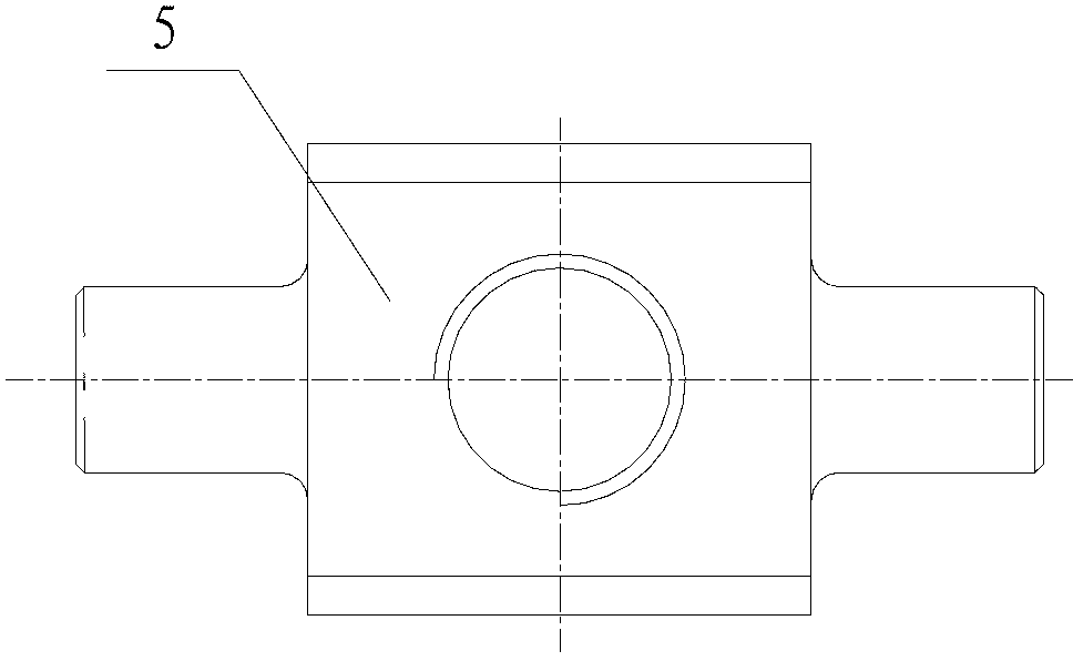 Roll gap adjusting and fixing device