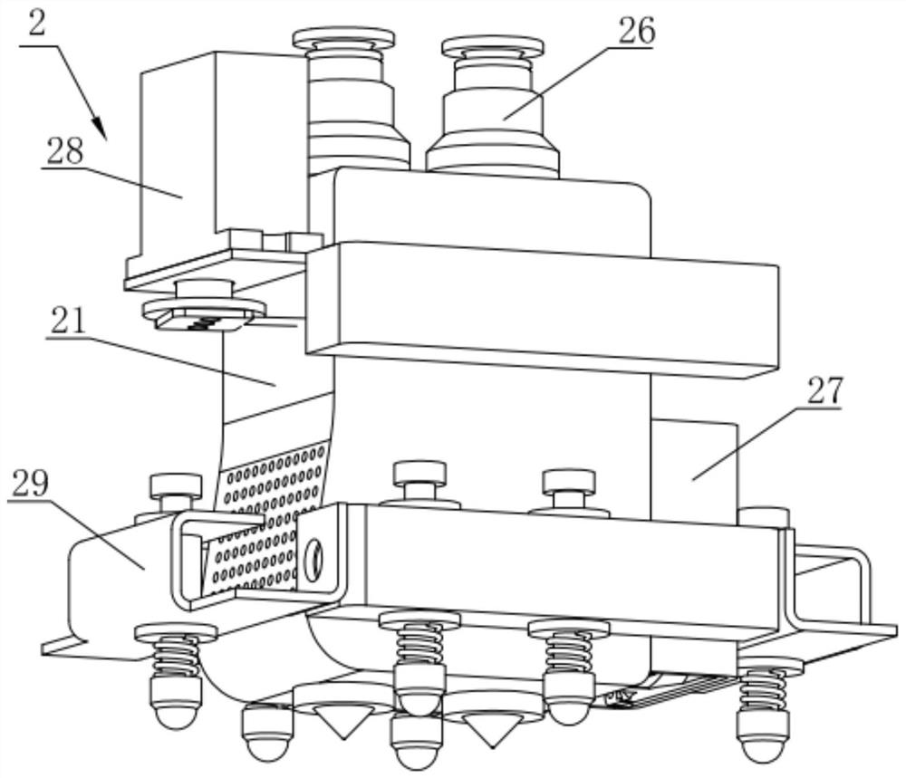 Wire shearing type double-nozzle carbon fiber 3D printing equipment and using method thereof