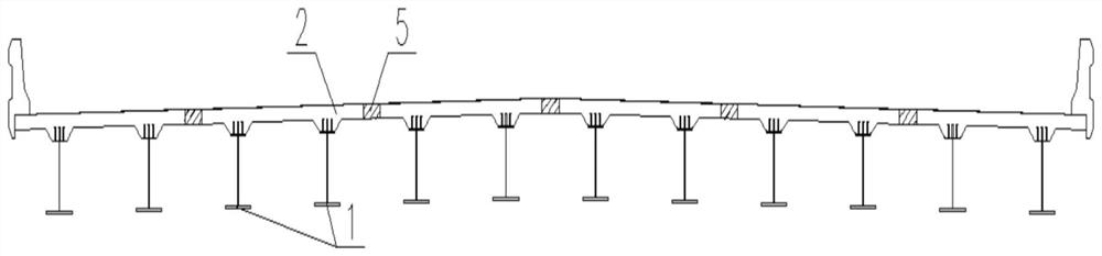 Novel fabricated steel-concrete combined steel plate beam