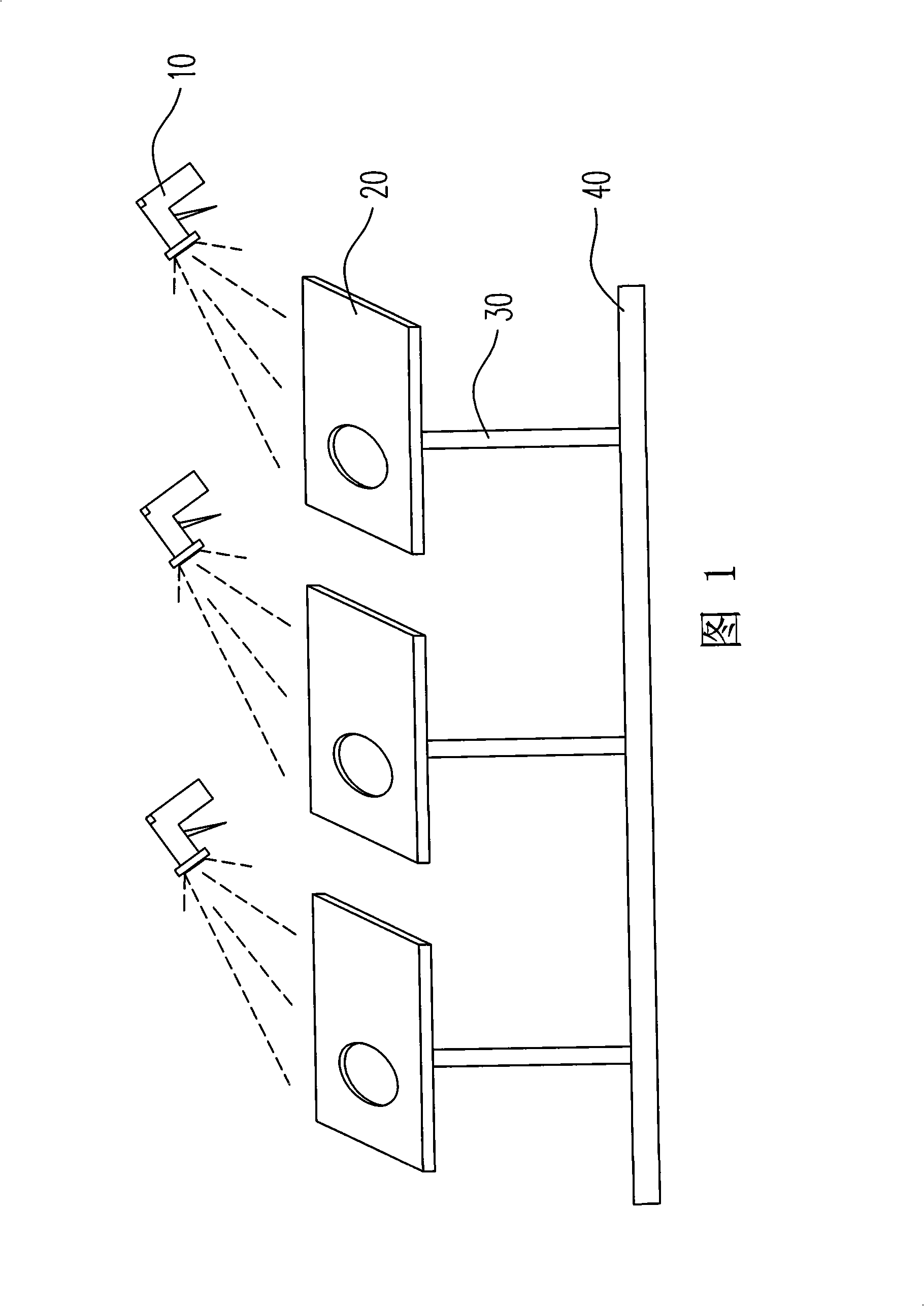 Processing method before coating plastic parts