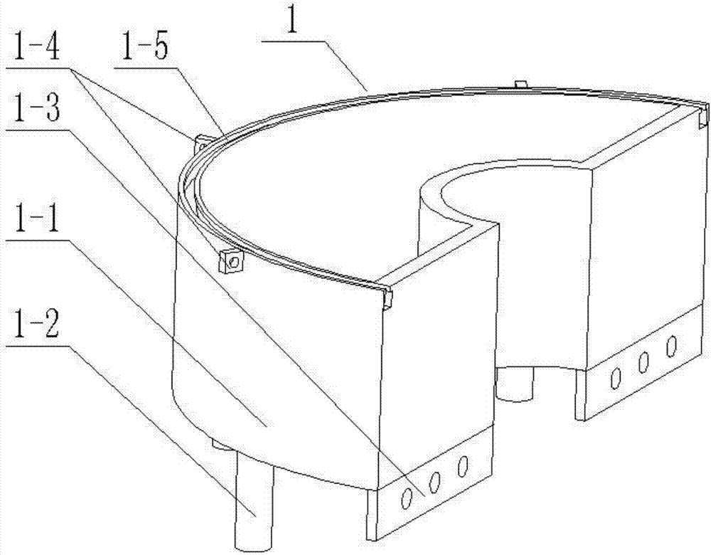 Rainwater collection device for garden irrigation