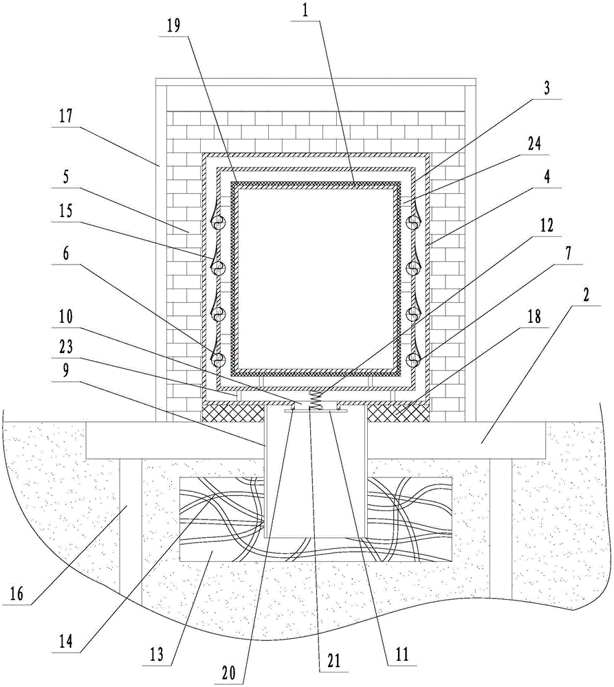 Anti-explosion LNG thermal insulation tank