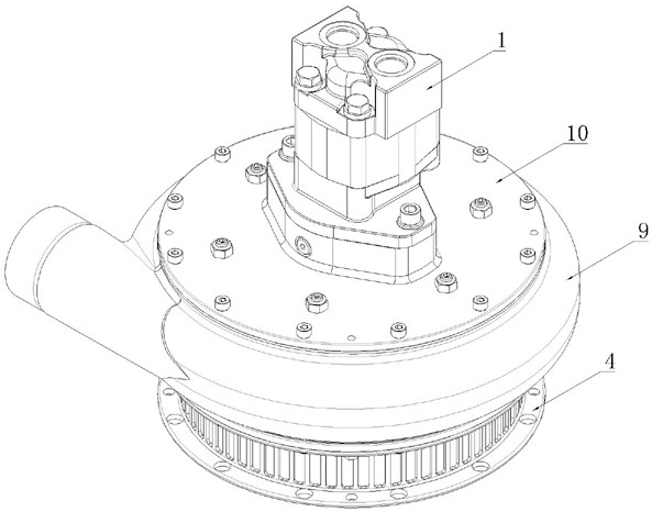 Sewage pump and sewage discharge system for sewage treatment at shield of tunnel boring machine