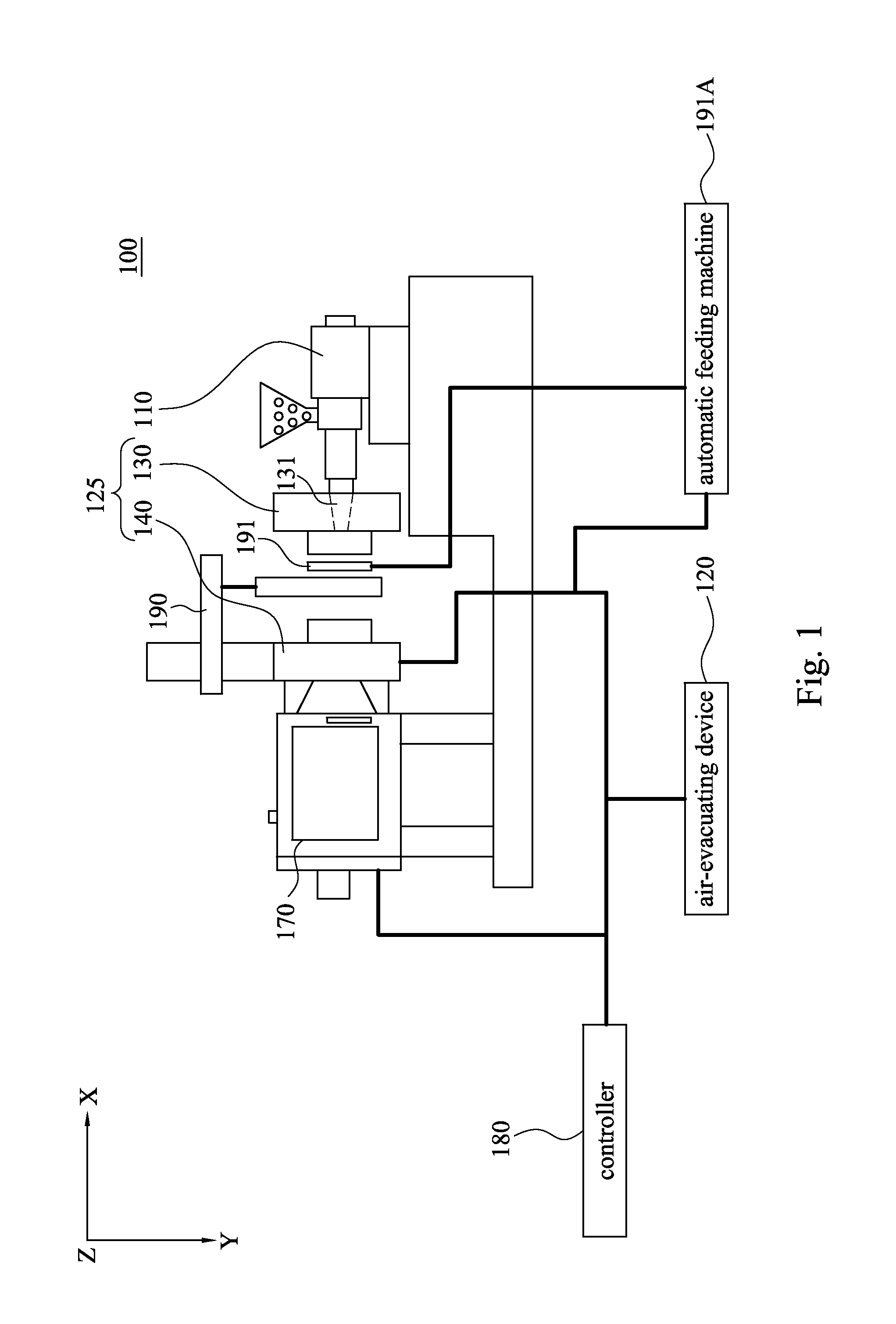 Automatic nut-inserted injection molding system and method of the same