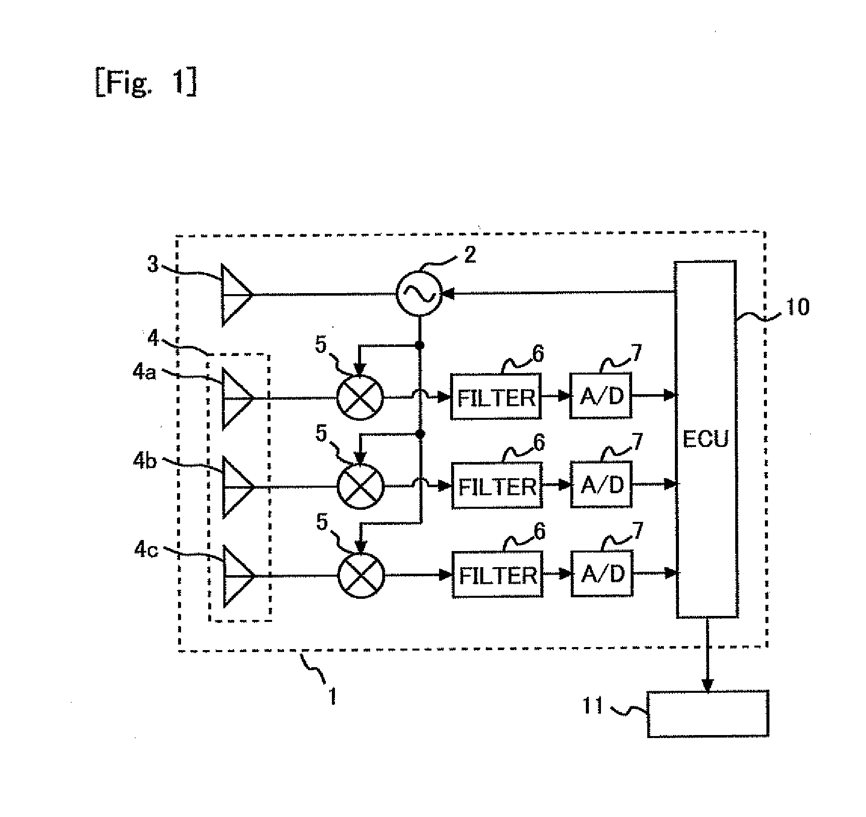 Obstacle detection apparatus