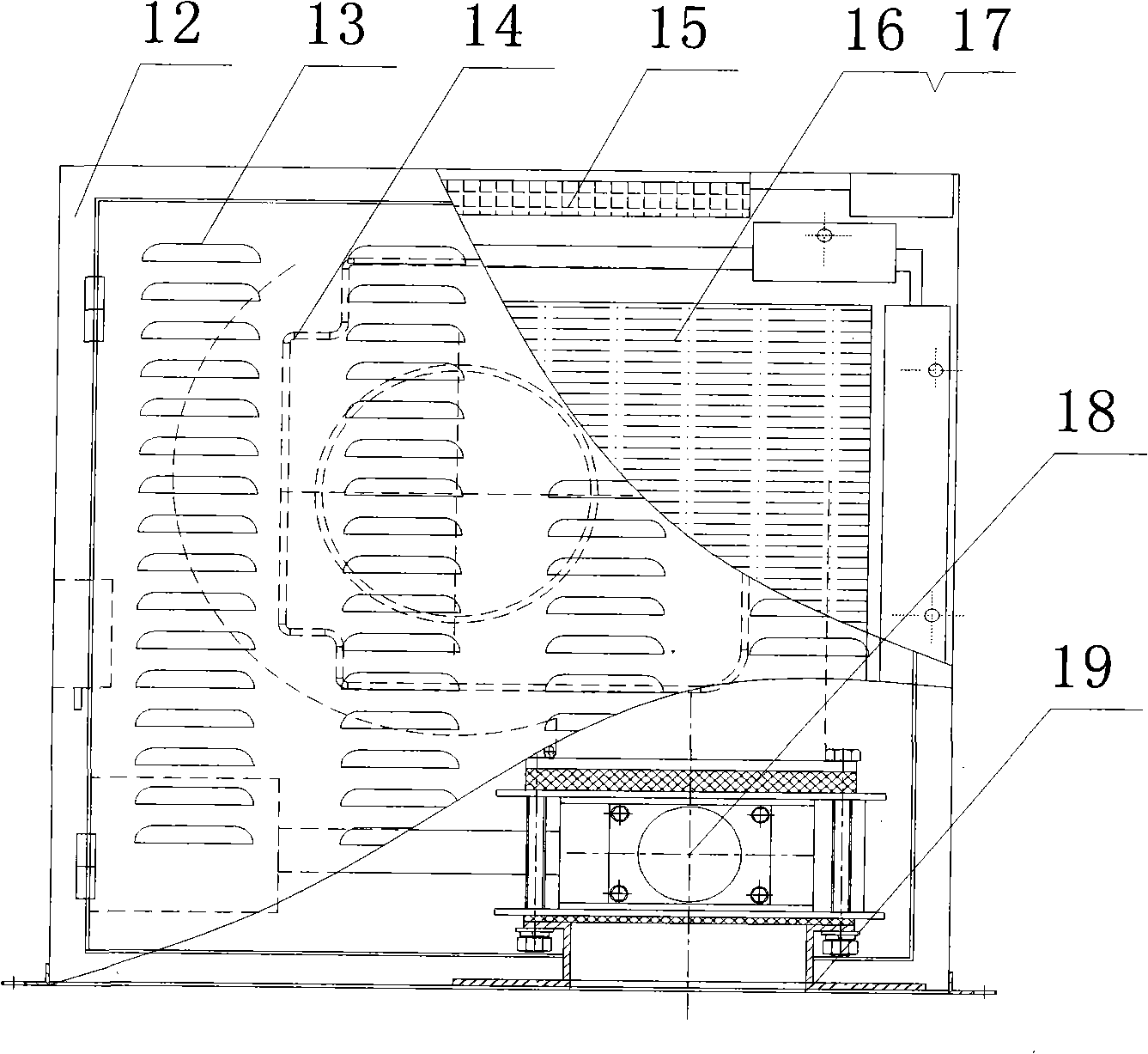 Filtration purification overpressure and negative pressure integrated protection system for vehicle