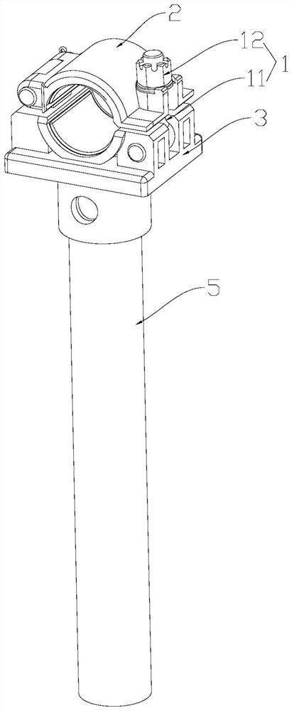 Locking assembly and ground anchor with same