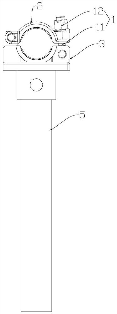 Locking assembly and ground anchor with same