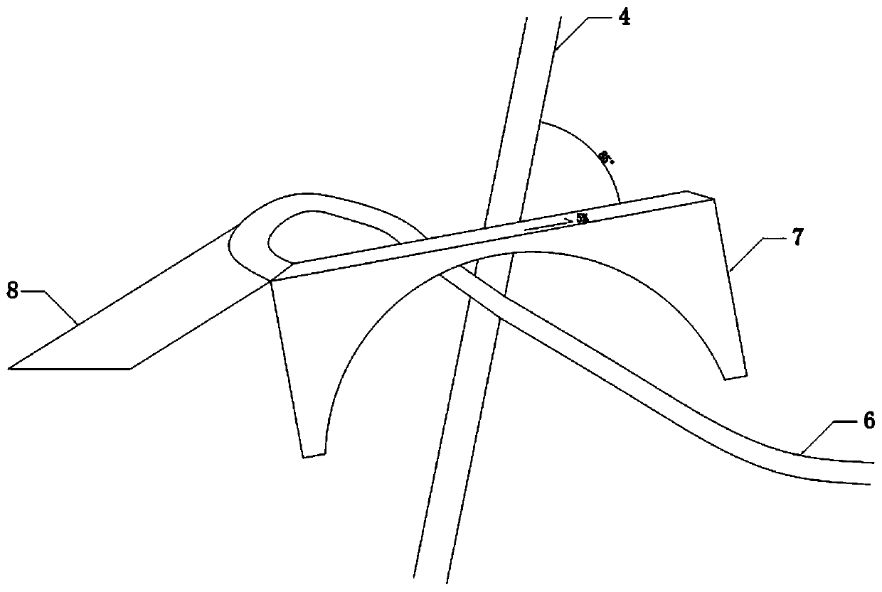 Construction method for tunnel snake-entangling-type surrounding shortcuts for high mountain, gorge and steep stream