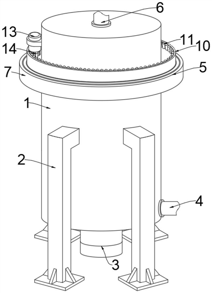 Toughening equipment for polyester resin