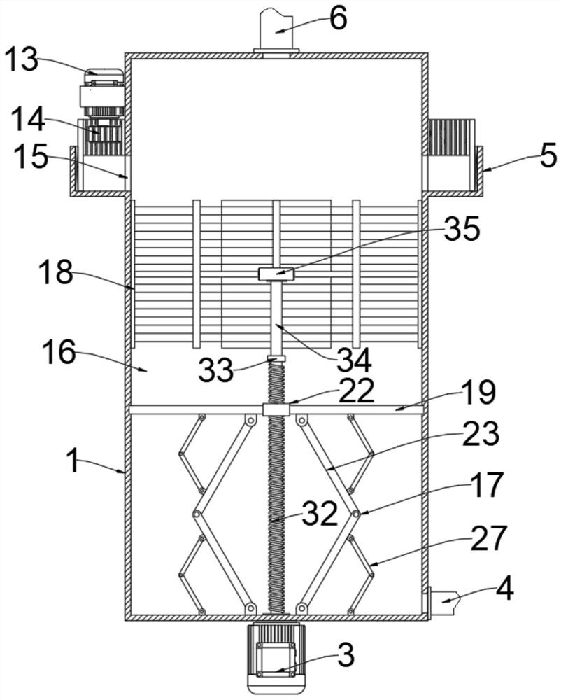 Toughening equipment for polyester resin