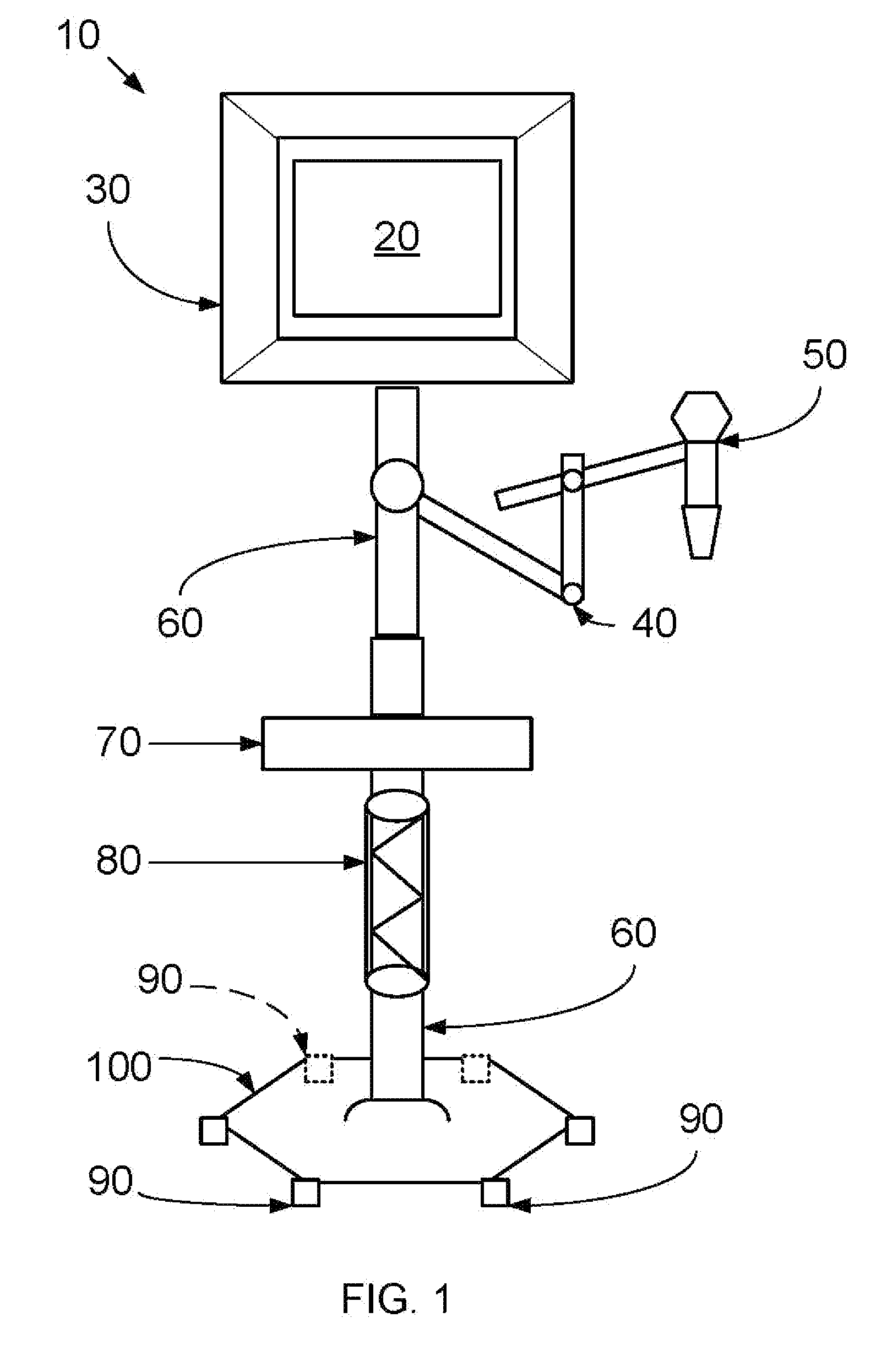 Compact Sound-Filtering Monitor and Microphone Stand