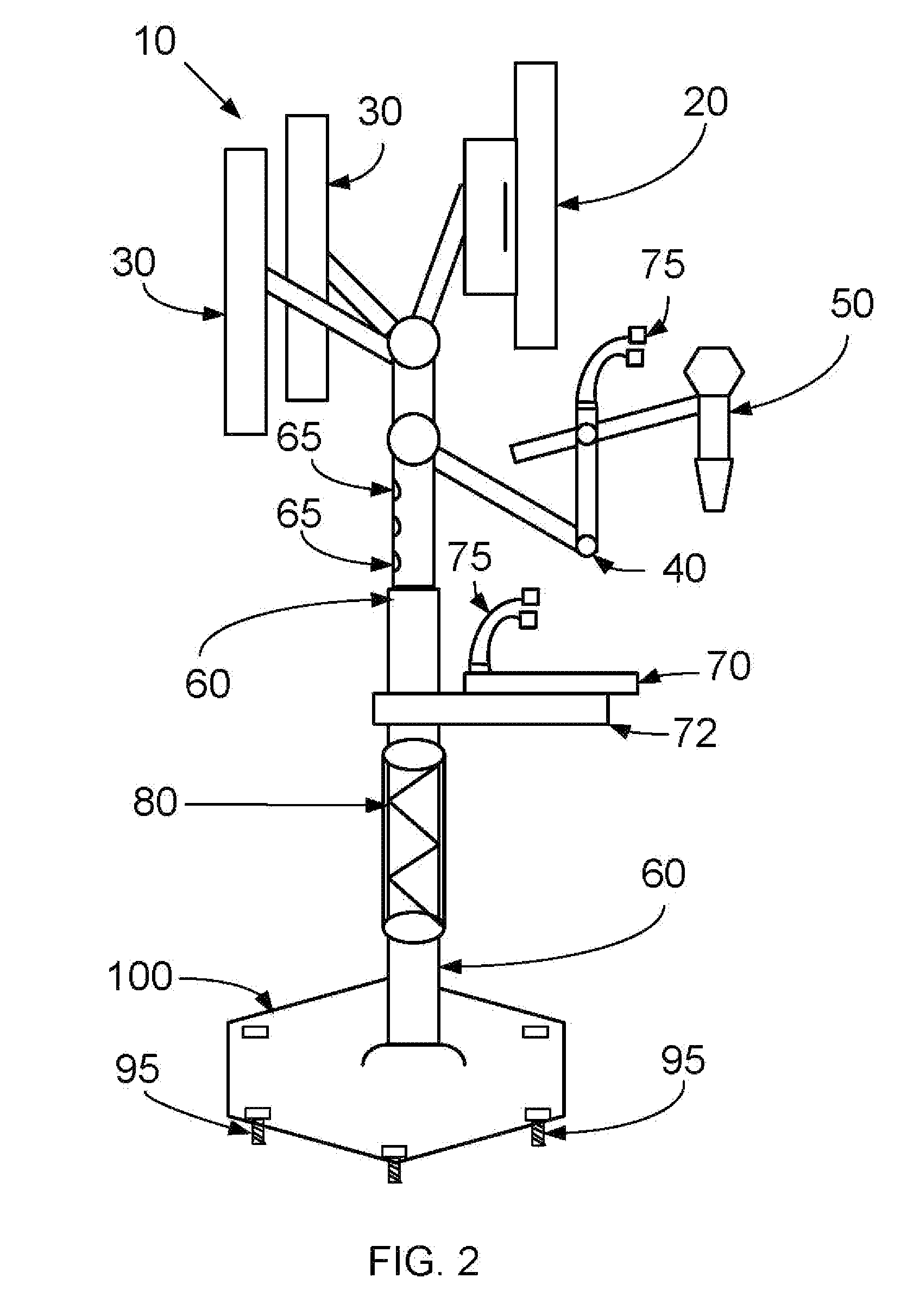 Compact Sound-Filtering Monitor and Microphone Stand