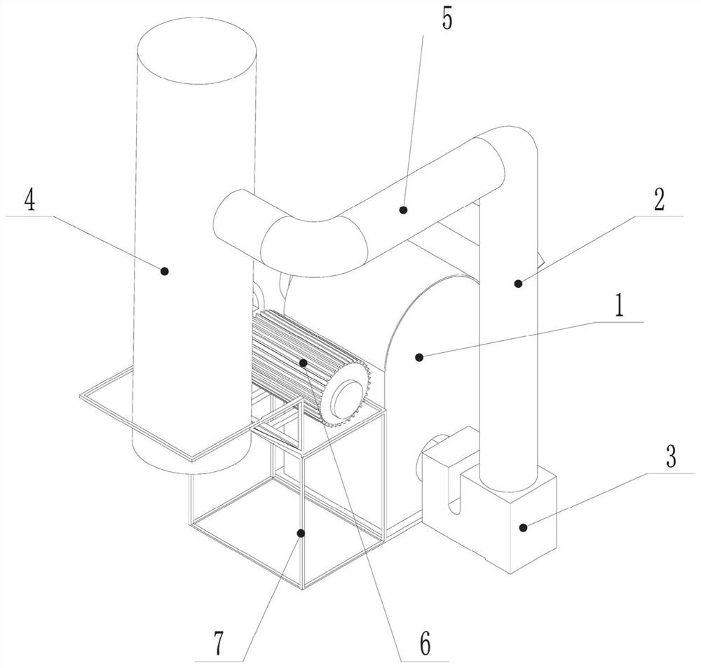 Hemp fiber crusher