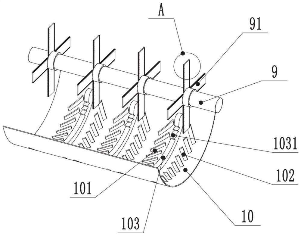 Hemp fiber crusher