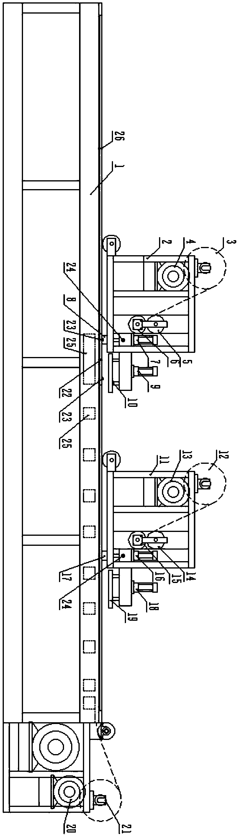 Multi-joint cotton packaging film connection equipment and application thereof