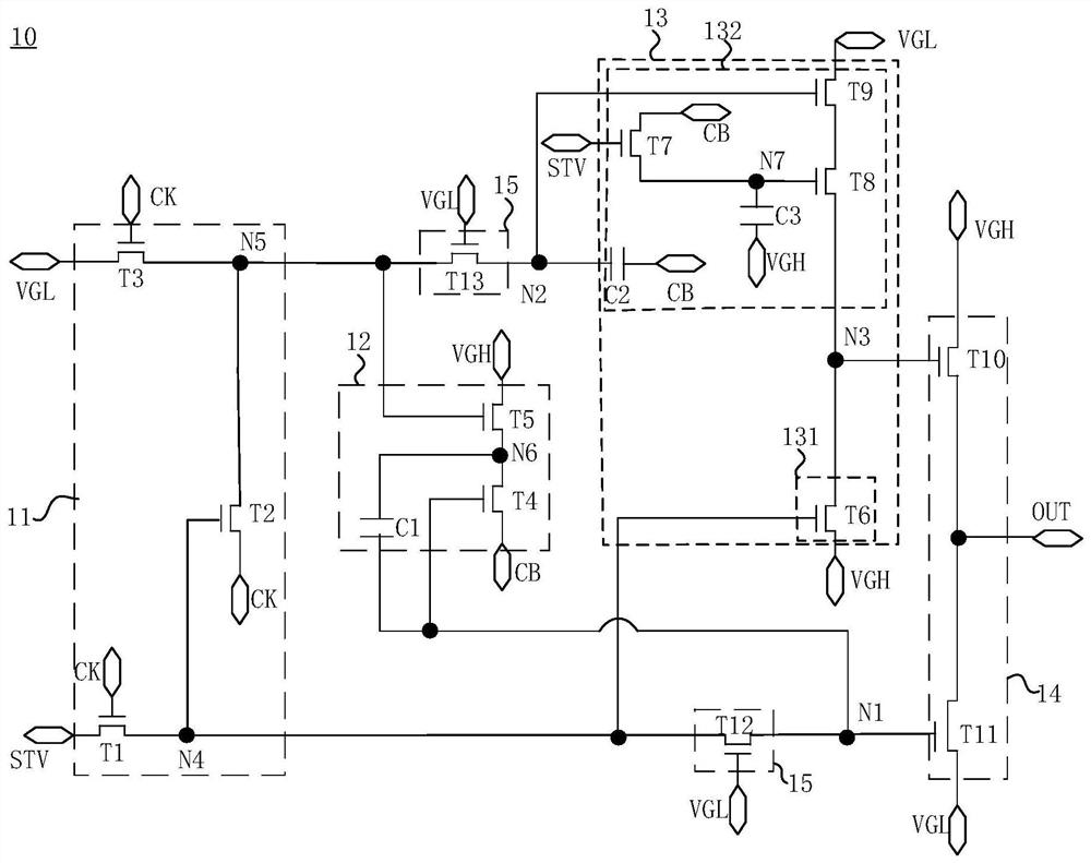 Shift register, control method, gate drive circuit and display device