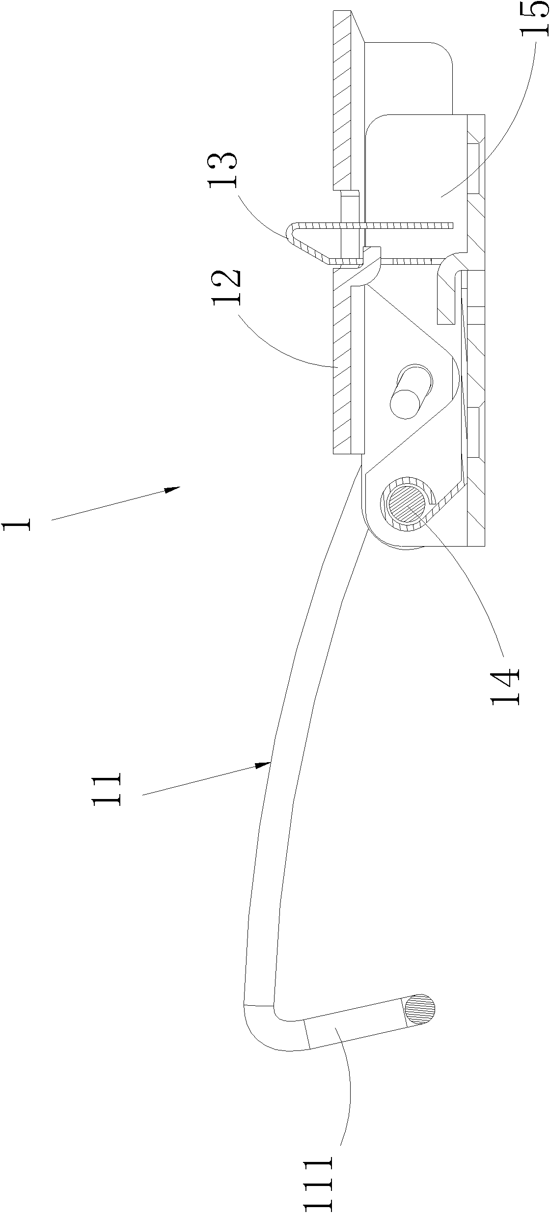 Self-locking hasp and lamp fixture