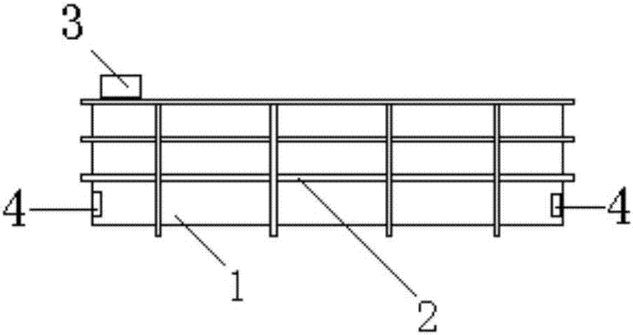 Dust cleaning device for pipelines of intermediate-frequency furnace