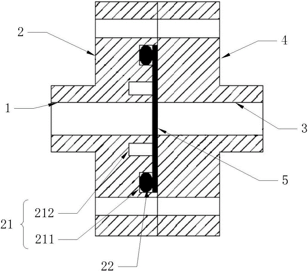 Device for lowering transmission loss in feeder tube