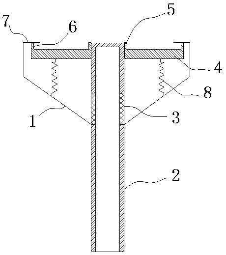 Automatically opened and closed floor drain