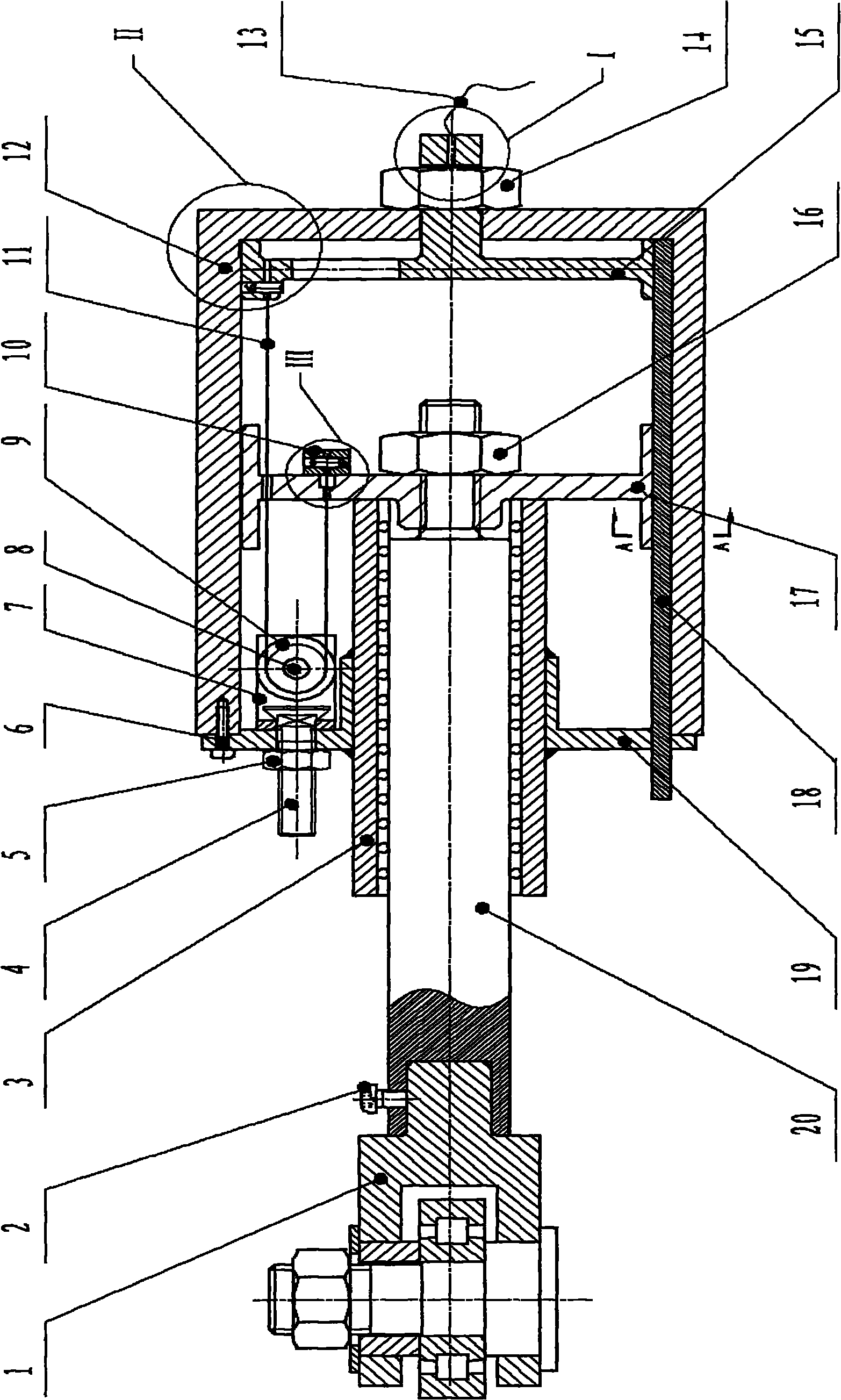 Gravity-type adjustable rolling tool