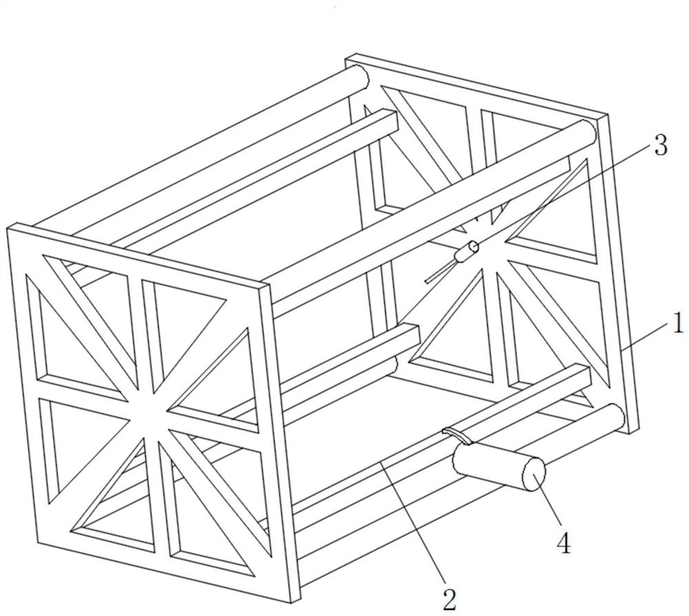 Welding device for tower crane standard section