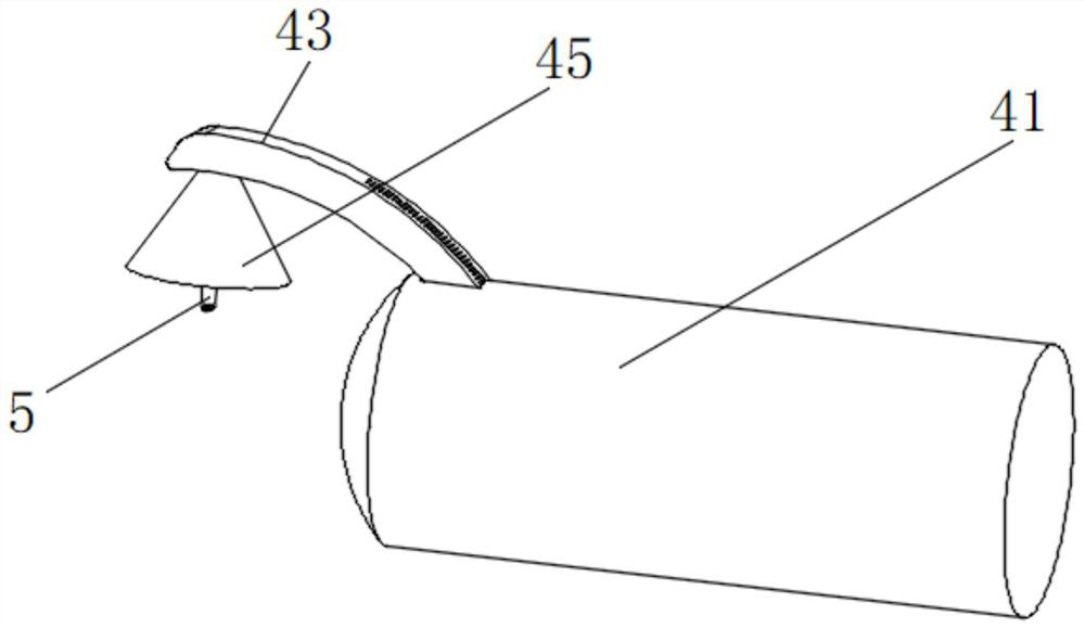 Welding device for tower crane standard section