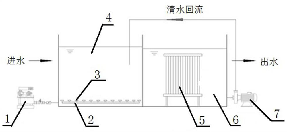 Sewage purification system and purification method