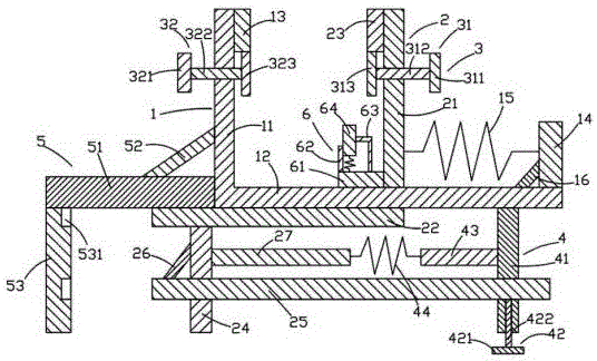 Medical equipment clamp capable of stable clamping and equipped with fastening device and immobilization device