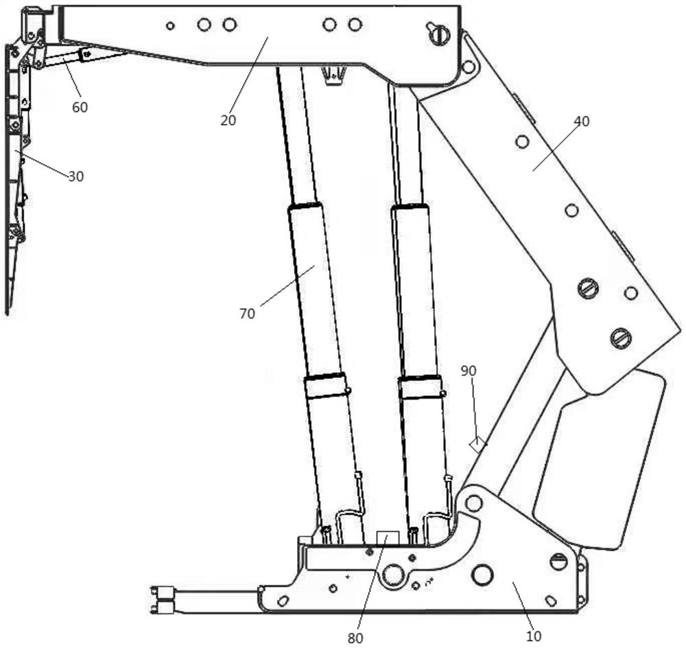 Digital hydraulic support and control method thereof