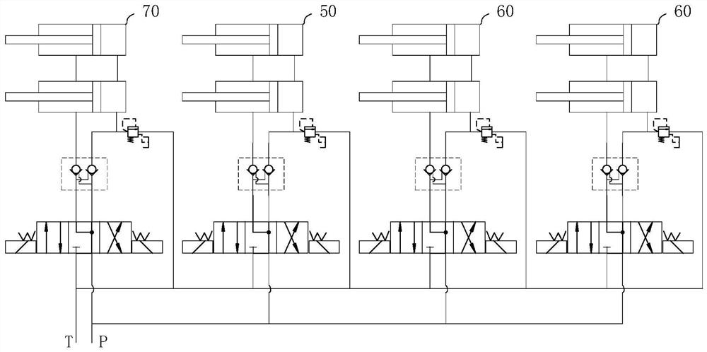 Digital hydraulic support and control method thereof