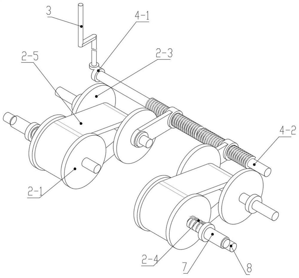 Manual wheelchair with stepless transmission ratio adjustment