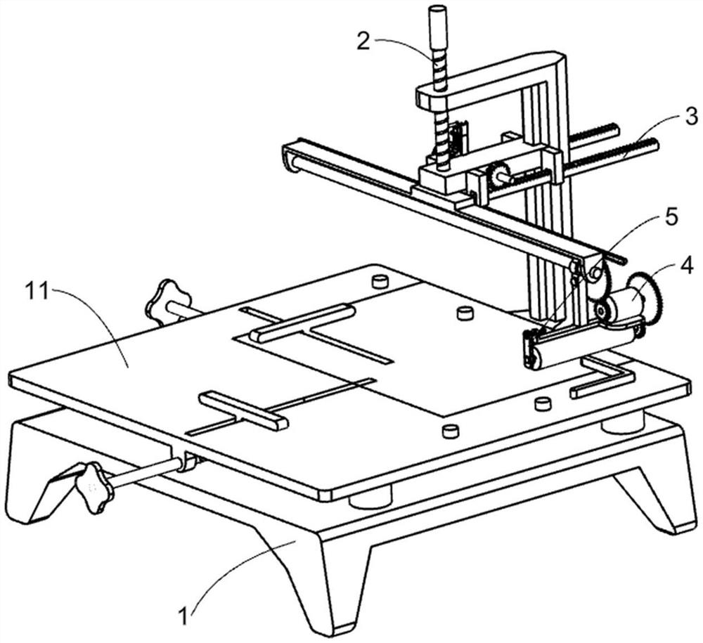 Ceramic tile surface polishing device