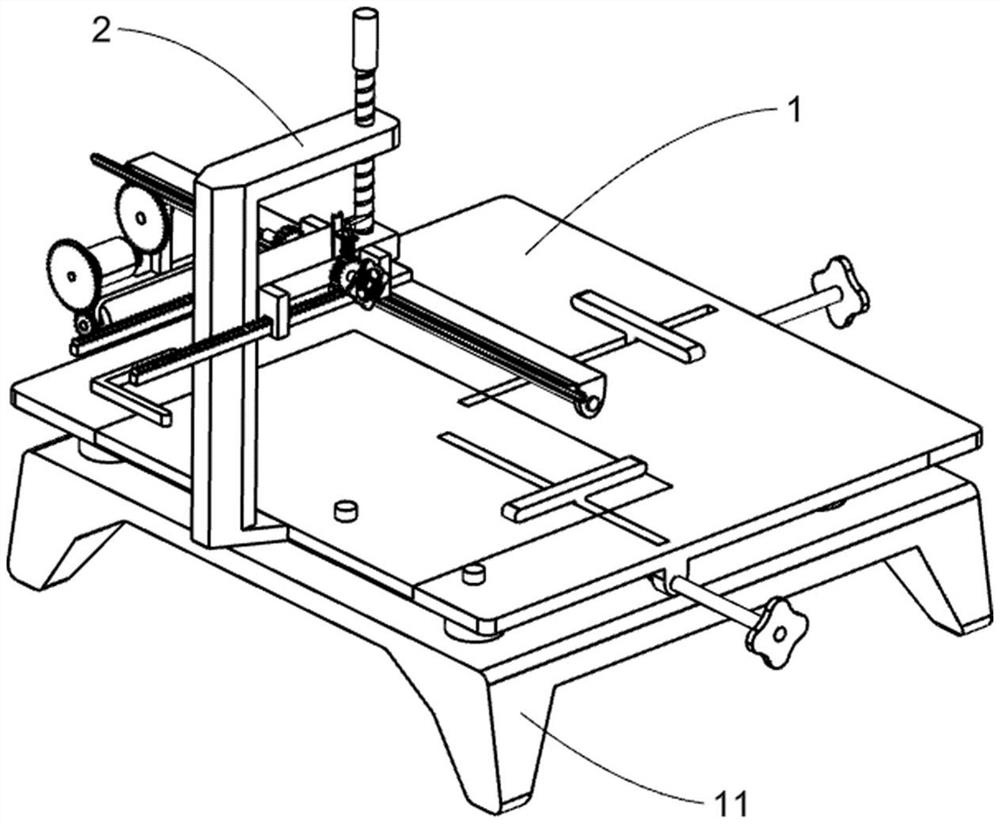 Ceramic tile surface polishing device