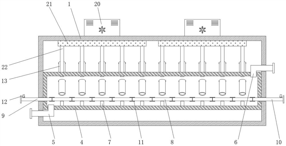 Automatic switching type condensation labyrinth