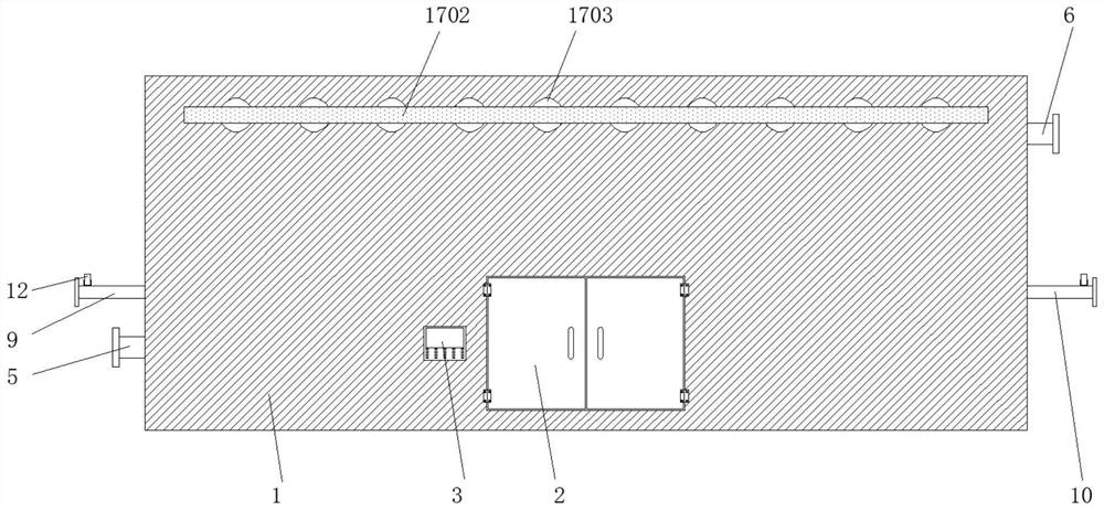 Automatic switching type condensation labyrinth