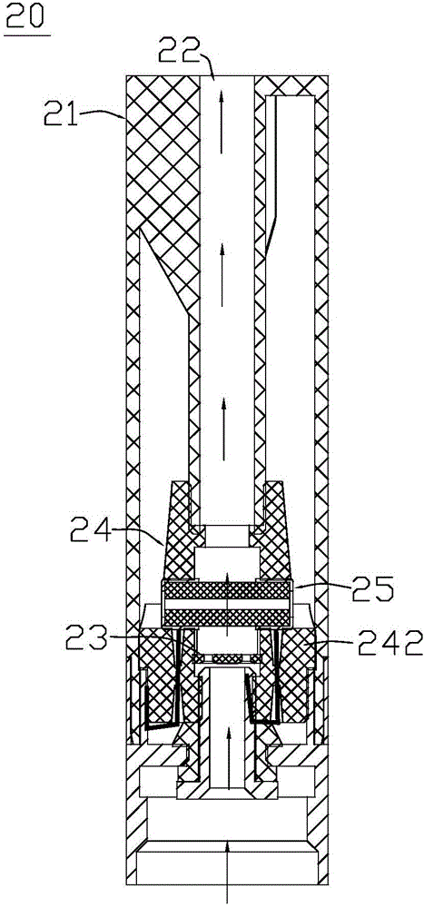 E-cigarette leak-proof device