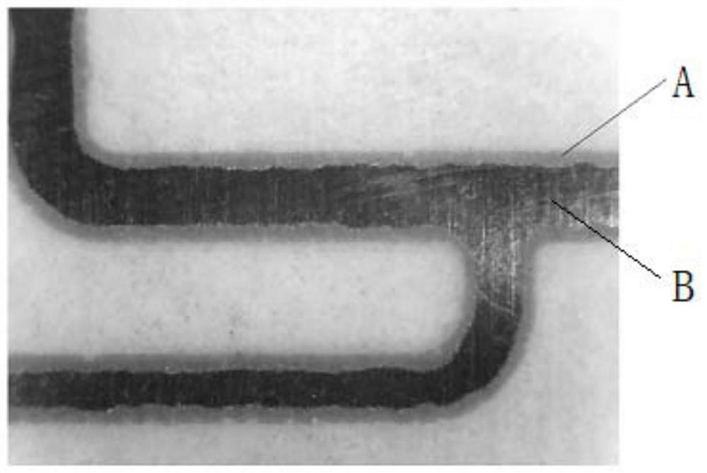 Corrosion inhibitor for reducing lateral etching of etched antennas and using method thereof