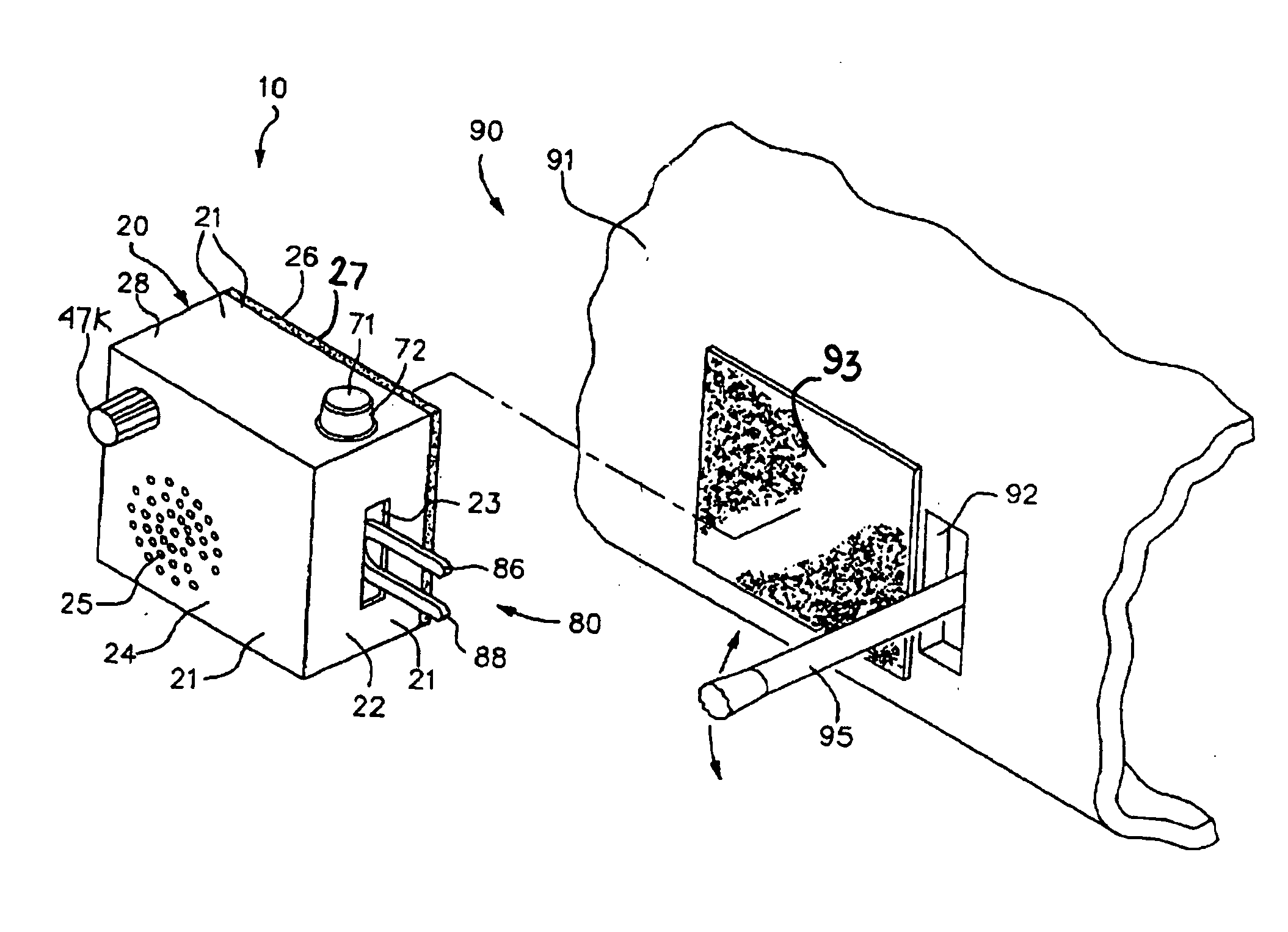 Self-contained turn signal indicator unit