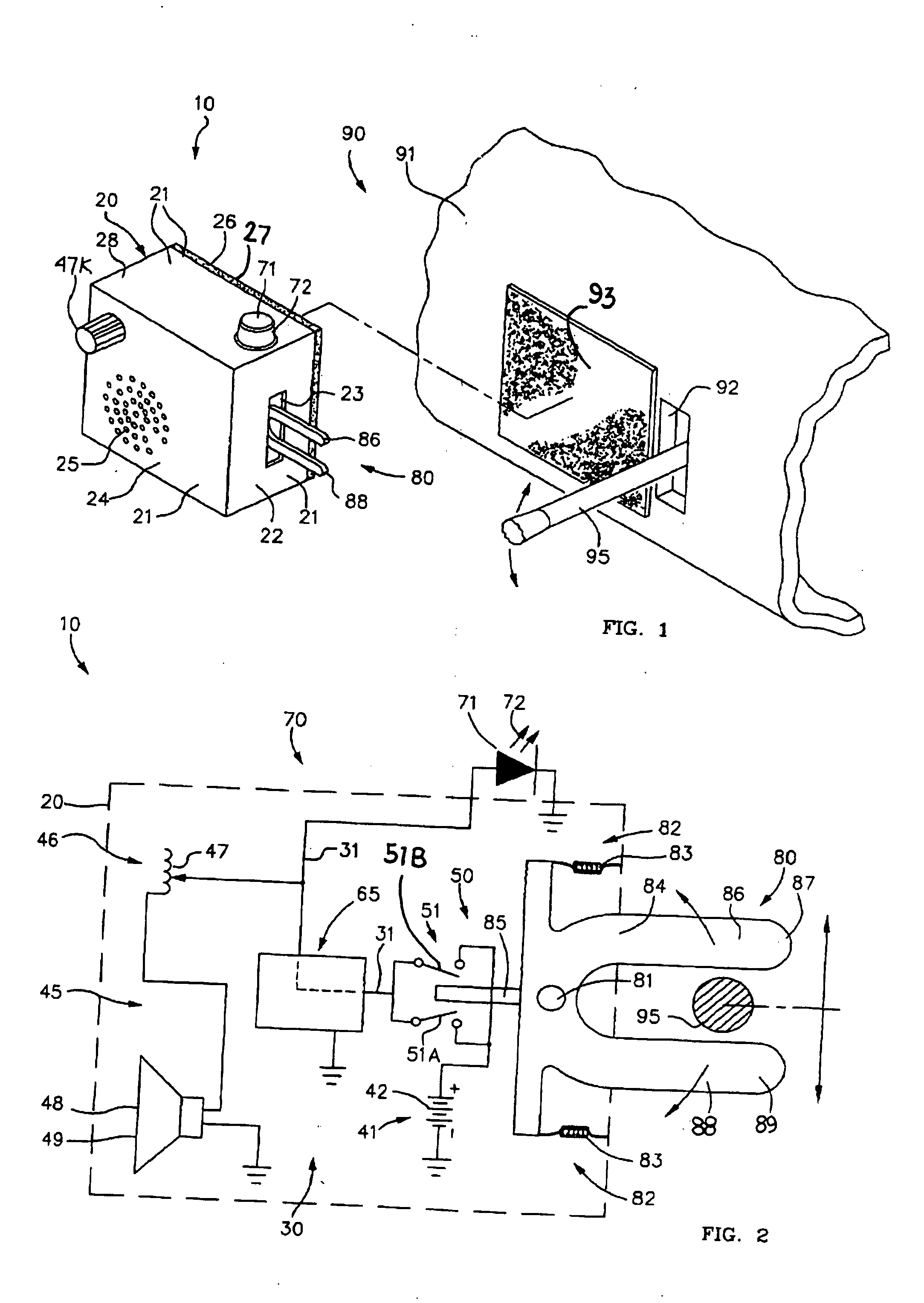 Self-contained turn signal indicator unit