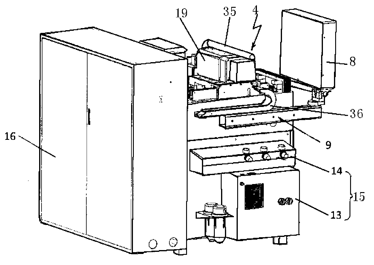 Lathe used for processing hard contact lenses